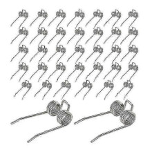 36PCS Greenworks Dethatcher Tines Replacement for 29272 27022 2500600G Steel Scarifier Parts - MultiColor