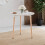 Vida Designs (White, 3 Seater) Batley Round Wooden Dining Table - Kitchen/Home 1