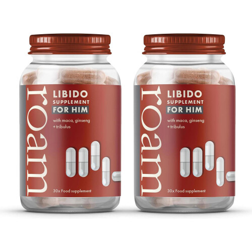 (Pack of 2) Roam Libido For Him LIBM30 Performance Supplement
