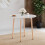 Vida Designs (White, 4 Seater) Batley Round Wooden Dining Table - Kitchen/Home 1
