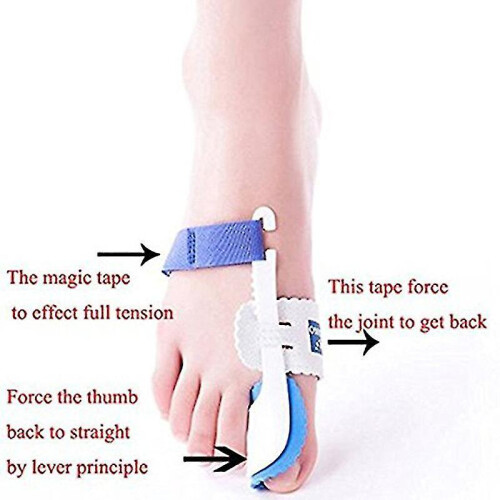 2pcs Bunion Corrector, Night Bunion Splints And Bunion Relief Adjustable Bunion Valgus Splint Protector 1