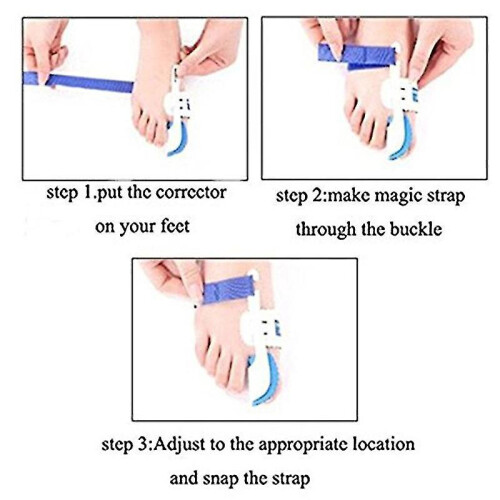 2pcs Bunion Corrector, Night Bunion Splints And Bunion Relief Adjustable Bunion Valgus Splint Protector 2