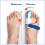 2pcs Bunion Corrector, Night Bunion Splints And Bunion Relief Adjustable Bunion Valgus Splint Protector 4
