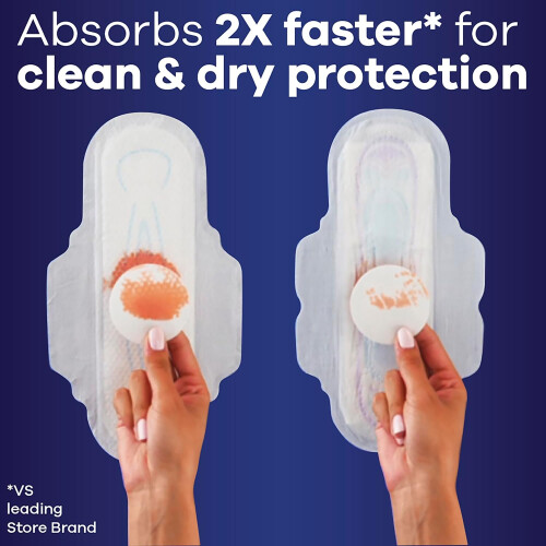 Always Always Ultra Thin Overnight Pads with Wings, Size 4 2