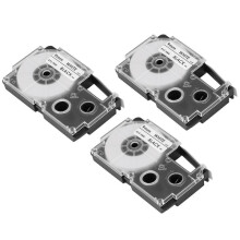 3 Pack 9mm On Label Tape Label Maker Compatible with -120, -60, -100, Kl750b, Kl750, Kl