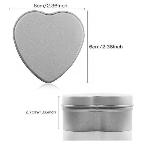 15 Pcss S Metal Tins Jars Containers Tins Empty Jars for Cand 2