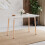 Vida Designs (White, 4 Seater) Batley Wood Dining Table - Square or Rectangle 1