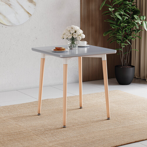 Vida Designs (Grey, 2 Seater) Batley Wood Dining Table - Square or Rectangle