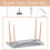 Vida Designs (Grey, 4 Seater) Batley Wood Dining Table - Square or Rectangle 6