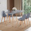 Vida Designs (Grey, 4 Seater) Batley Wood Dining Table - Square or Rectangle 3