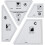Quilting Ruler Set Templates Quilting Ruler Acrylic Hand Patchwork Ruler DIY Sewing Machine Accessories 1
