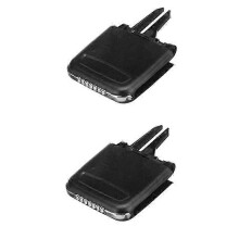 2 PCS Front A/C Air Vent Outlet Tab Clip Repair Kit for Porsche Cayenne 2011-2016 Car