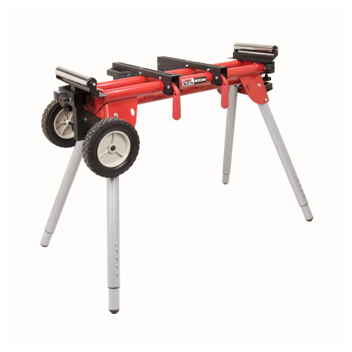 Lumberjack Folding Mitre Saw Stand with Support Arms & Quick Clamps