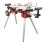Lumberjack Folding Mitre Saw Stand with Support Arms & Quick Clamps 3