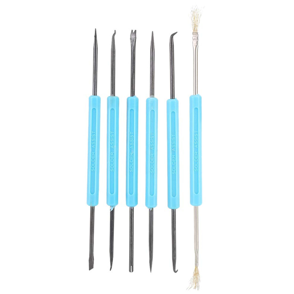 6Pcs Doublesided Soldering Aid Auxiliary Tool Repair Tool Iron Accessory Professional Welding Aid Tools For Electronic Repairs And Welding 6493810337376