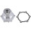 Engine cooling water pump cover for Toyota 2FD 3FD 4FD 2J Diesel 2