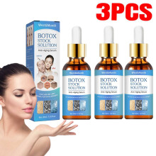 3X Botulinum Wrinkle Remover Instant FaceSerum Retinol SkinTightening