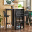 SoBuy Table de Bar avec 3 Étages 2