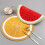 washable woven round tablecloth watermelon (Diameter 38cm) Ref: 8368 2