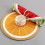 washable woven round tablecloth watermelon (Diameter 38cm) Ref: 8368 5
