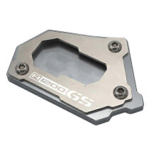 (Titanium) For Bmw R1200gs Lc Adventure R1250gs Rallye Hp R 1200 Gs R 1250 Gs Large Kickstand Sidestand Foot Enlarger Extension Plate Pad