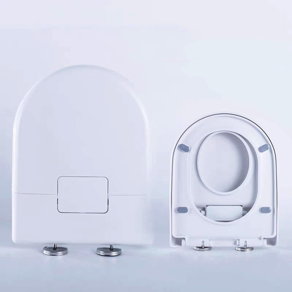 Family Toilet Lid With Softclose, Child Seat, Quick Release, White 6276012041162