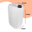 (2 x 25L) 25L HDPE Water Can Heavy Duty Stackable DIN 61 Cap 3