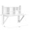 SoBuy Folding Wall Table 90x60cm 3