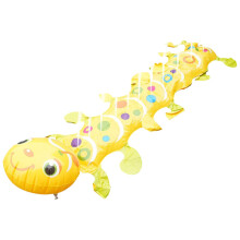 Inflatable Water Caterpillar for Backyard Fun Outdoor Spray Play for Kids