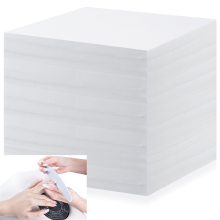 600 hojas de papel de filtro desechable para colector de polvo de uñas.