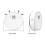 Smart Vacuum Cleaner 4000Pa Strong Suction Sweeping Robot for Hard Flo 10