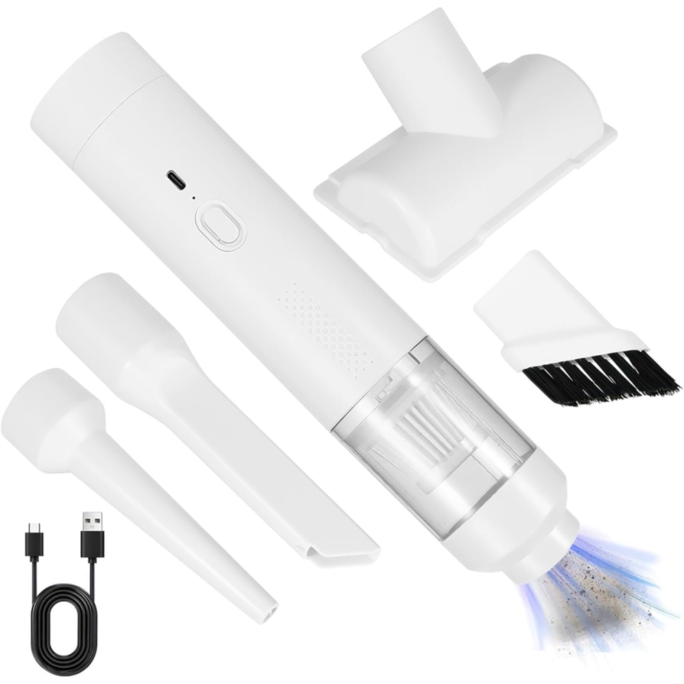 4 In 1 Handheld Vacuum Cleaner, 19000Pa Powerful Car, Cordless Recharg 4853323346852