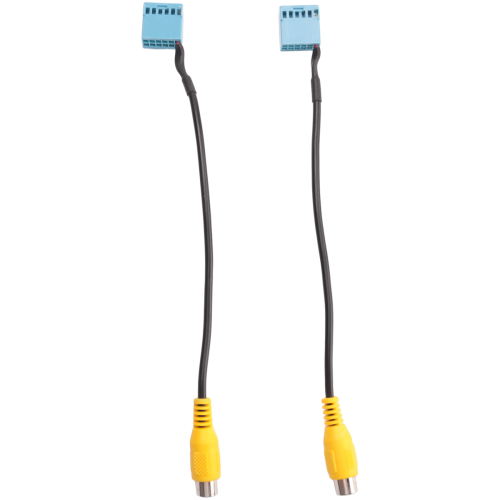 2PCs Car Rearview Camera Video Reverse Convert Cable for-MIB Golf RCD3