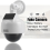 Simulation Security Camera with Flashing LED Light 360 Rotation Dummy 8
