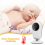 Câmera de vídeo para monitor de bebê de 4 polegadas com zoom digital de 3x e áudio bidirecional automático 10