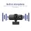 Webcam 2K Full HD 1080P Web Camera Autofocus con Microfono USB Cam f 7
