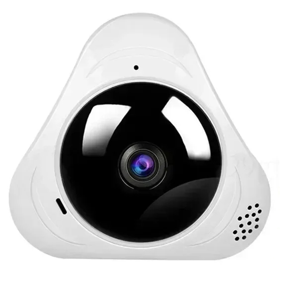 Camã©Ra Panoramique Wi-Fi 360, 1080P Hd, Sã©Curitã©, Fisheye, Vision Noc 4853788215595