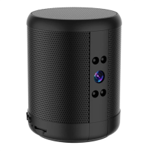 Mini Caméra Wi-Fi HD 1080p, Haut-Parleur Bluetooth, Surveillance de Sé