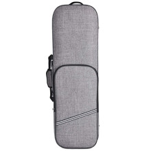 Custodia rigida oblunga per violino 4/4 di dimensioni standard, super portatile con trasporto