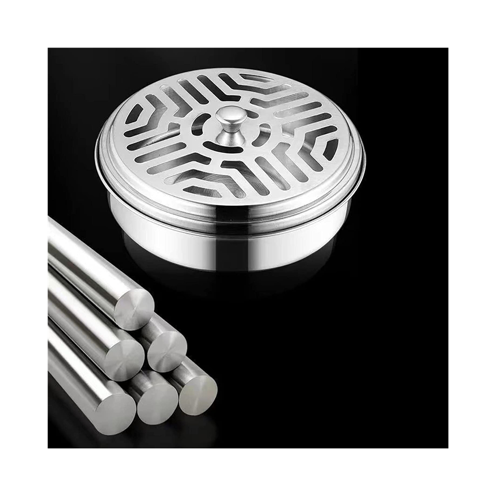 Supporto In Acciaio Inox Per Spirali Antizanzare, Contenitore A Spirale Ignifugo,