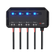 12V zekeringblok, universeel 20A motorfiets autoblok en relais