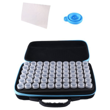60Slots Samen Lagerung Organizer, Robuste Organizer Box mit Zipper Tasche ein