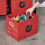 Folding Cube Organizer Closet Basket with Lid and Handles Storage Cont 3