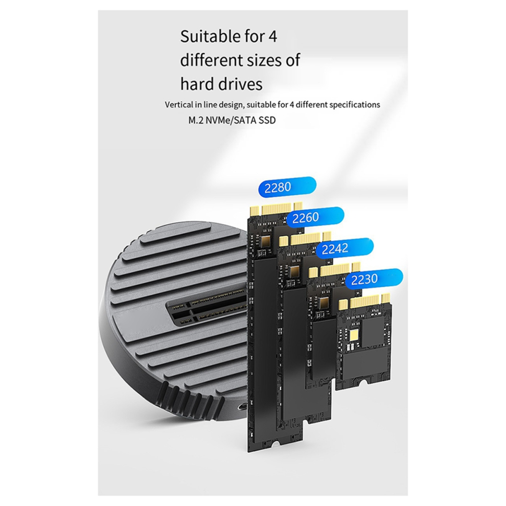 Unità A Stato Solido Ssd M.2 Dual Protocol NVME/SATA10G Mobile Esterna