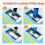 Καθαριστικό οπτικών ινών Cassette+2XCleaning Core End Face Cleaning Box Pig 5