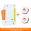 Καθαριστικό οπτικών ινών Cassette+2XCleaning Core End Face Cleaning Box Pig 10