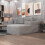 (Grey, Right Corner) No Assembly Corner Sofa 6