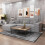 (Grey, Left Corner) No Assembly Corner Sofa 5