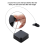 Retractable Remote Control Tethers, Cable Lock , 6.6Ft /2M Security fo 7