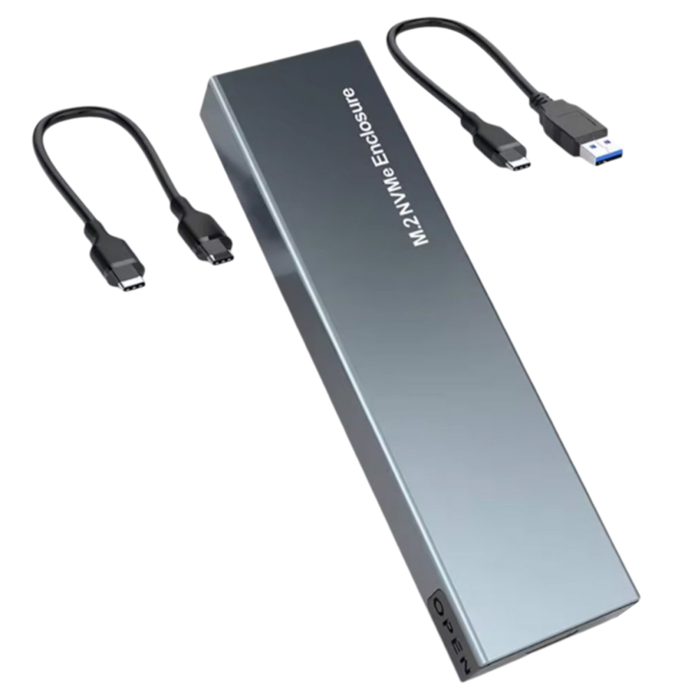 Dual Protocol M.2 Nvme Ssd Hard Drive Case 10Gbps Usb3.1 Gen2 Enclosur 4853788229035
